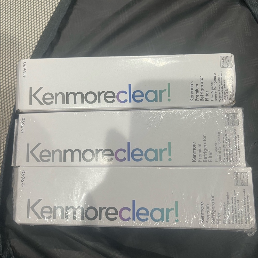 Kenmoreclear! Refrigerator Water Filter - Clear/White Packaging (3 Pack)